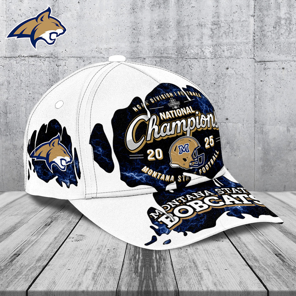Montana State Bobcats Football 2025 National Champions Classic Cap – TANTN20780