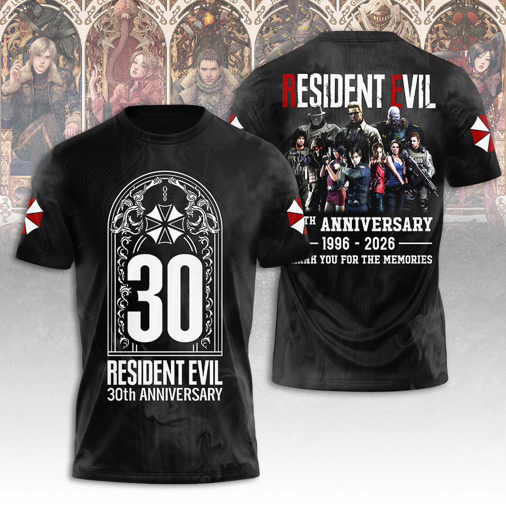 Resident Evil 30th Anniversary 3D Apparel – TANTN20795