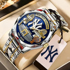New York Yankees 125th Anniversary 2026 Alloy Luxury Quartz Watch – TANTN20866
