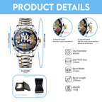 New York Yankees 125th Anniversary 2026 Alloy Luxury Quartz Watch – TANTN20866