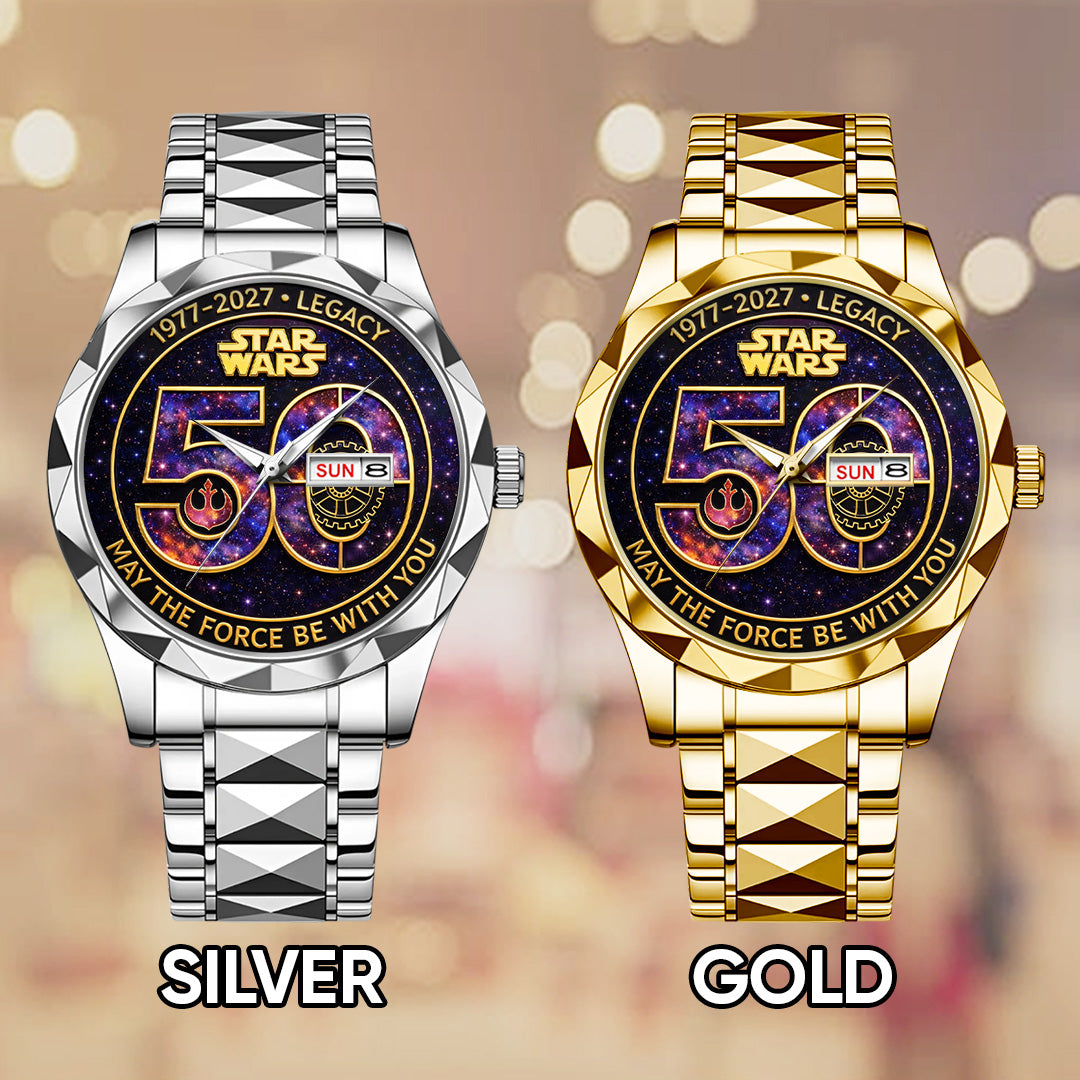 Star Wars 50th Anniversary 2027 Alloy Luxury Quartz Watch – TANTN20870