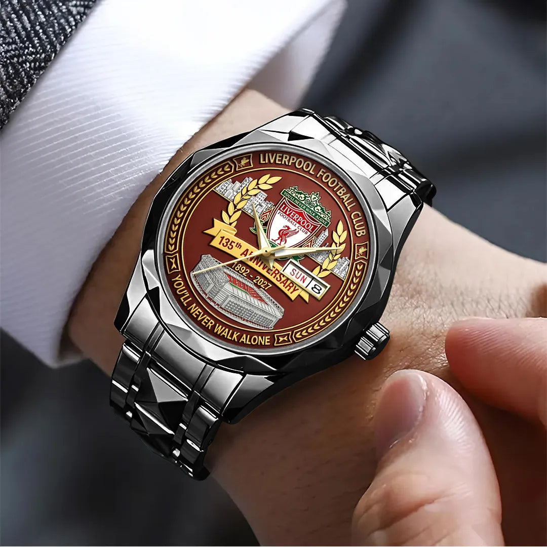 Liverpool FC 135th Anniversary 2027 Alloy Luxury Quartz Watch – TANTN20886