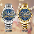 Seattle Seahawks 2025 Super Bowl LX Champions Alloy Luxury Quartz Watch – TANTN21016