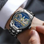 Seattle Seahawks 2025 Super Bowl LX Champions Alloy Luxury Quartz Watch – TANTN21016