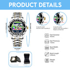 Seattle Seahawks 2025 Super Bowl LX Champions Alloy Luxury Quartz Watch – TANTN21038