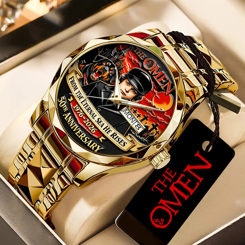 The Omen 50th Anniversary 2026 Alloy Luxury Quartz Watch – TANTN21053