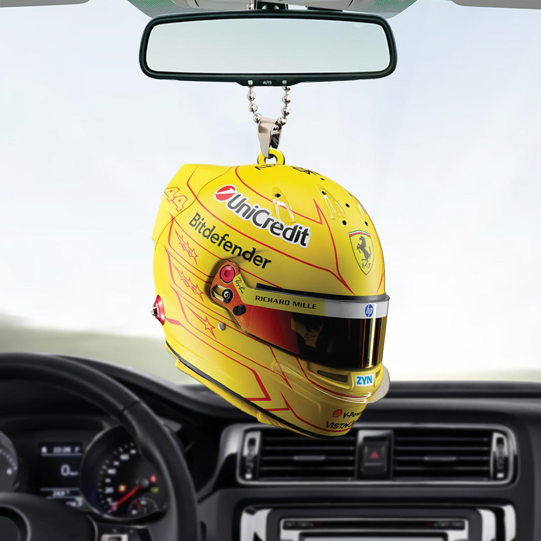 Scuderia Ferrari F1 Team x Lewis Hamilton 2026 Custom shape 2-sided Acrylic Car Ornament – TANTN21055