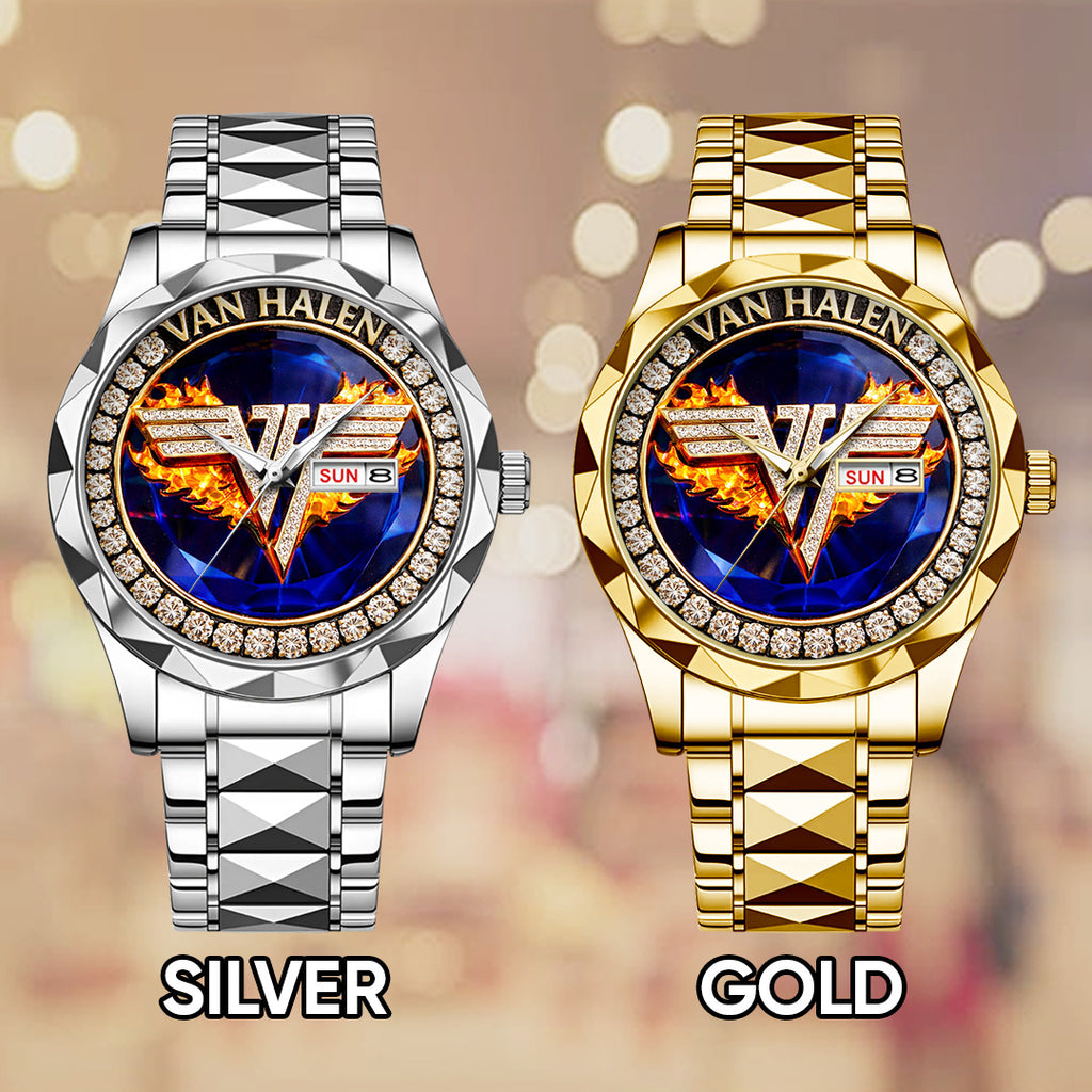 Van Halen Alloy Luxury Quartz Watch – TANTN21100