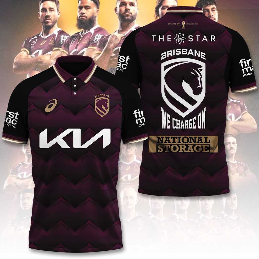 Brisbane Broncos 2026 Mens World Club 3D Apparel – TANTN21105