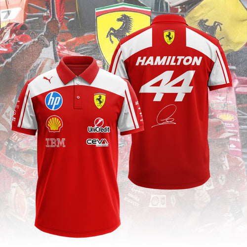 Scuderia Ferrari F1 Team x Lewis Hamilton 2026 3D Apparel – TANTN21376