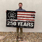 America250 3D Double-side House Flag – TANTN21402