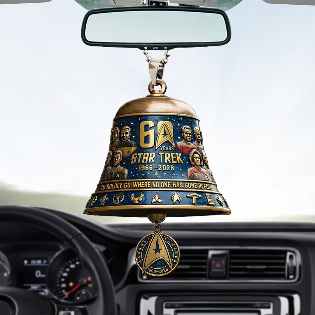 Star Trek 60th Anniversary Custom shape 2-sided Acrylic Car Ornament – TANTN21421