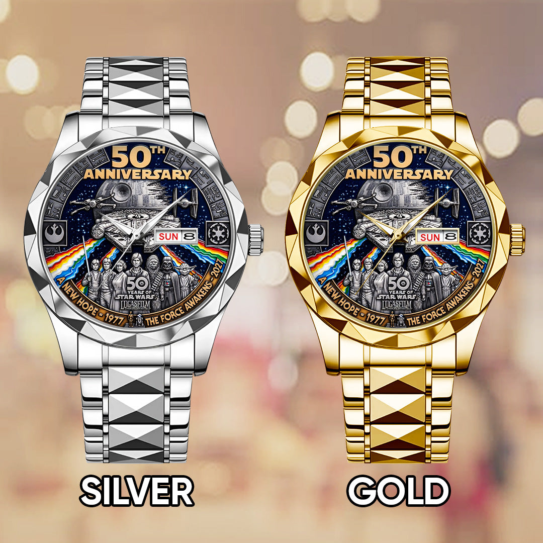 Star Wars 50th Anniversary Alloy Luxury Quartz Watch – TANTN21522