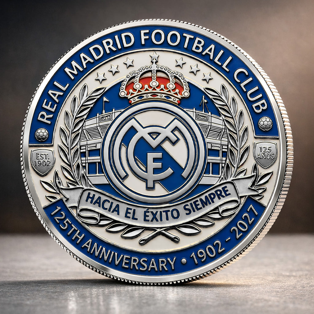 Real Madrid 125th Anniversary Commemorative Coin – TANTN21596