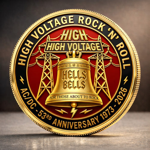 AC/DC 53rd Anniversary Commemorative Coin – TANTN21649
