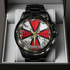 Resident Evil Black Stainless Steel Watch – TANTN21689