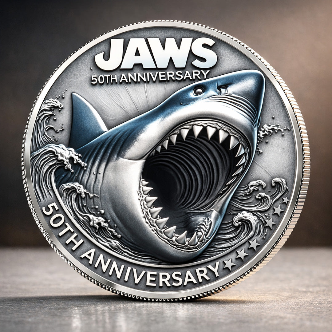 Jaws 50th Anniversary Commemorative Coin – TANTN21726