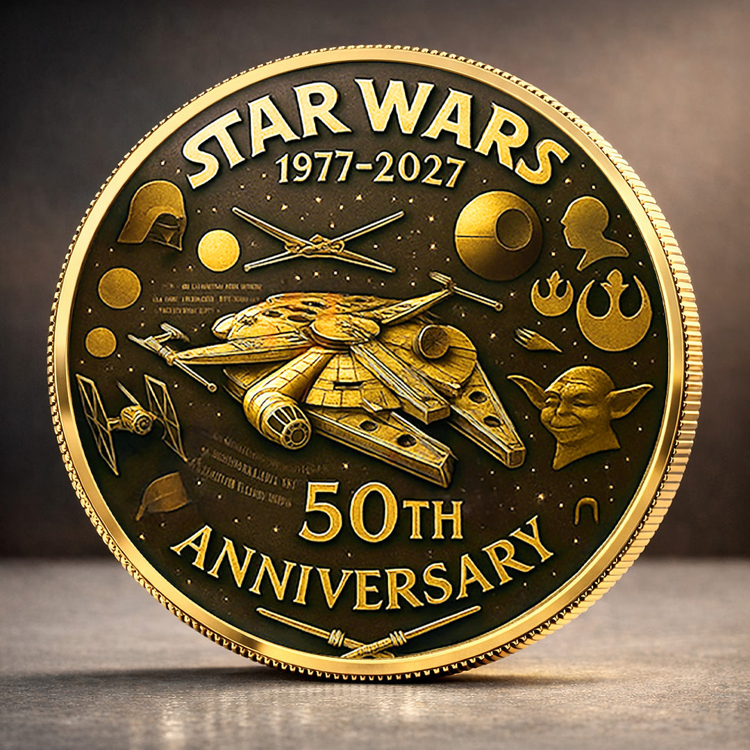 Star Wars 50th Anniversary Commemorative Coin – TANTN21736