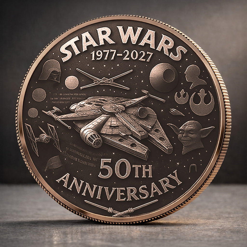 Star Wars 50th Anniversary Commemorative Coin – TANTN21736