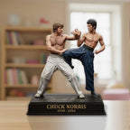 Chuck Norris Custom Shape Acrylic Plaque – TANTN21924
