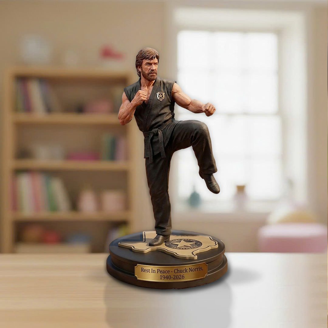 Chuck Norris Custom Shape Acrylic Plaque – TANTN21927