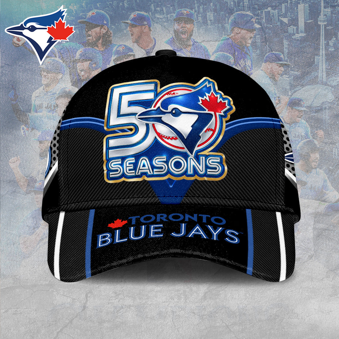 Toronto Blue Jays 50th Anniversary Classic Cap – TANTN21958