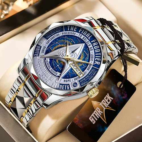 Star Trek 60th Anniversary Alloy Luxury Quartz Watch – TANTN22046