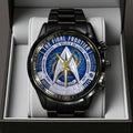 Star Trek 60th Anniversary Black Stainless Steel Watch – TANTN22047