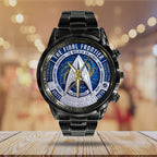 Star Trek 60th Anniversary Black Stainless Steel Watch – TANTN22047