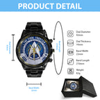 Star Trek 60th Anniversary Black Stainless Steel Watch – TANTN22047