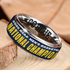 Michigan Wolverines 2026 Men's Basketball National Champions Custom Alloy Ring – TANTN22143