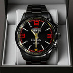 Resident Evil Requiem Black Stainless Steel Watch – TANTN22226