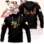 San Francisco 49ers 80th Anniversary 3D Apparel – TANTN22257