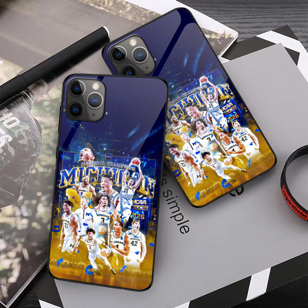 Michigan Wolverines 2026 Men's Basketball National Champions Phone Case – TANTN22294
