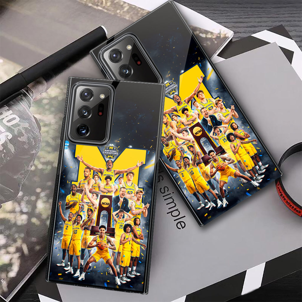 Michigan Wolverines 2026 Men's Basketball National Champions Phone Case – TANTN22296