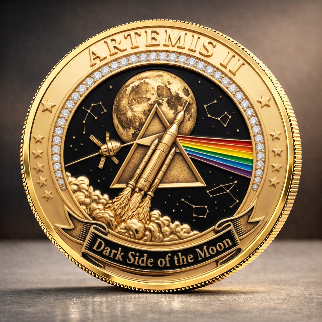 Pink Floyd x Artemis II Commemorative Coin – TANTN22396