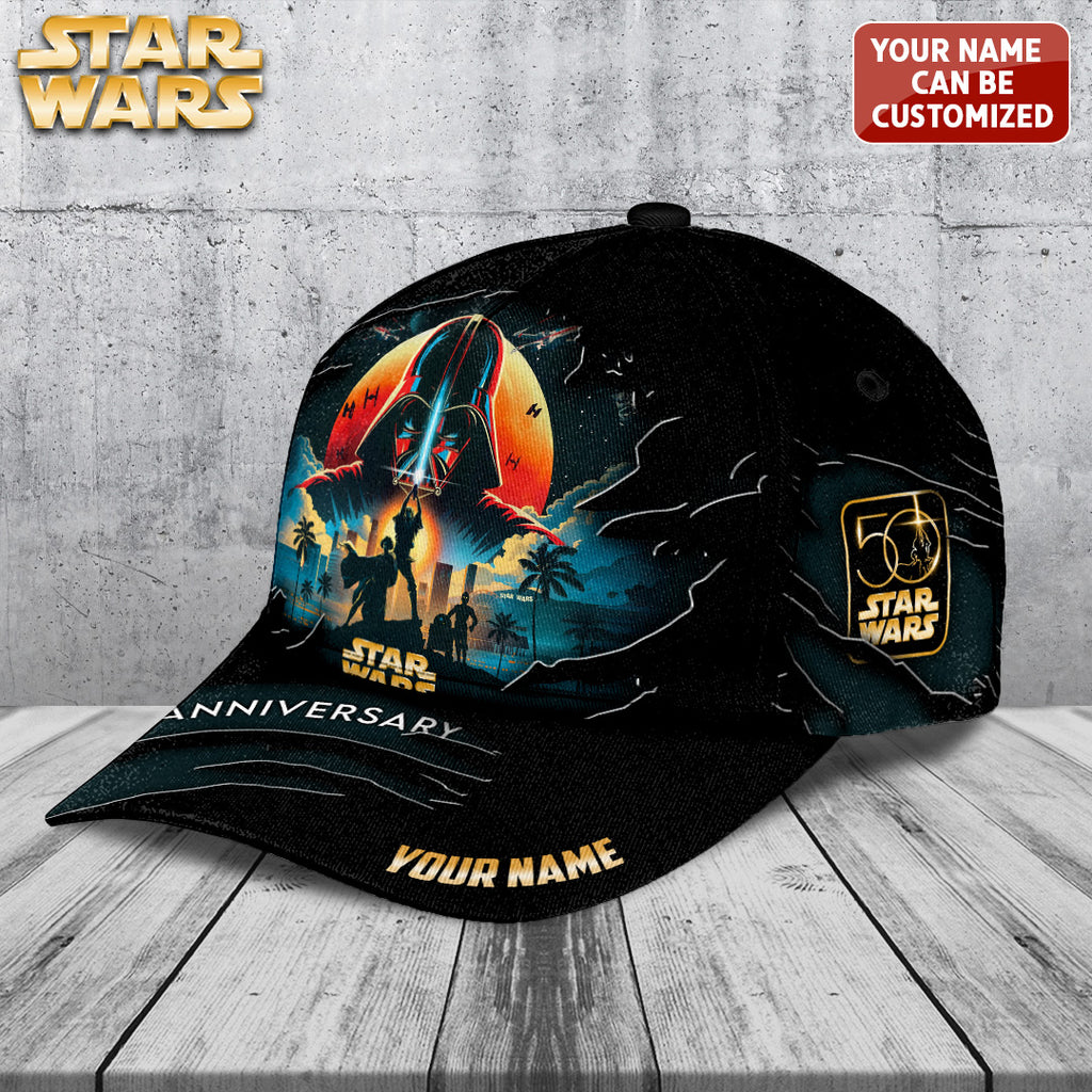 Personalized Star Wars 50th Anniversary Classic Cap – TANTN22514