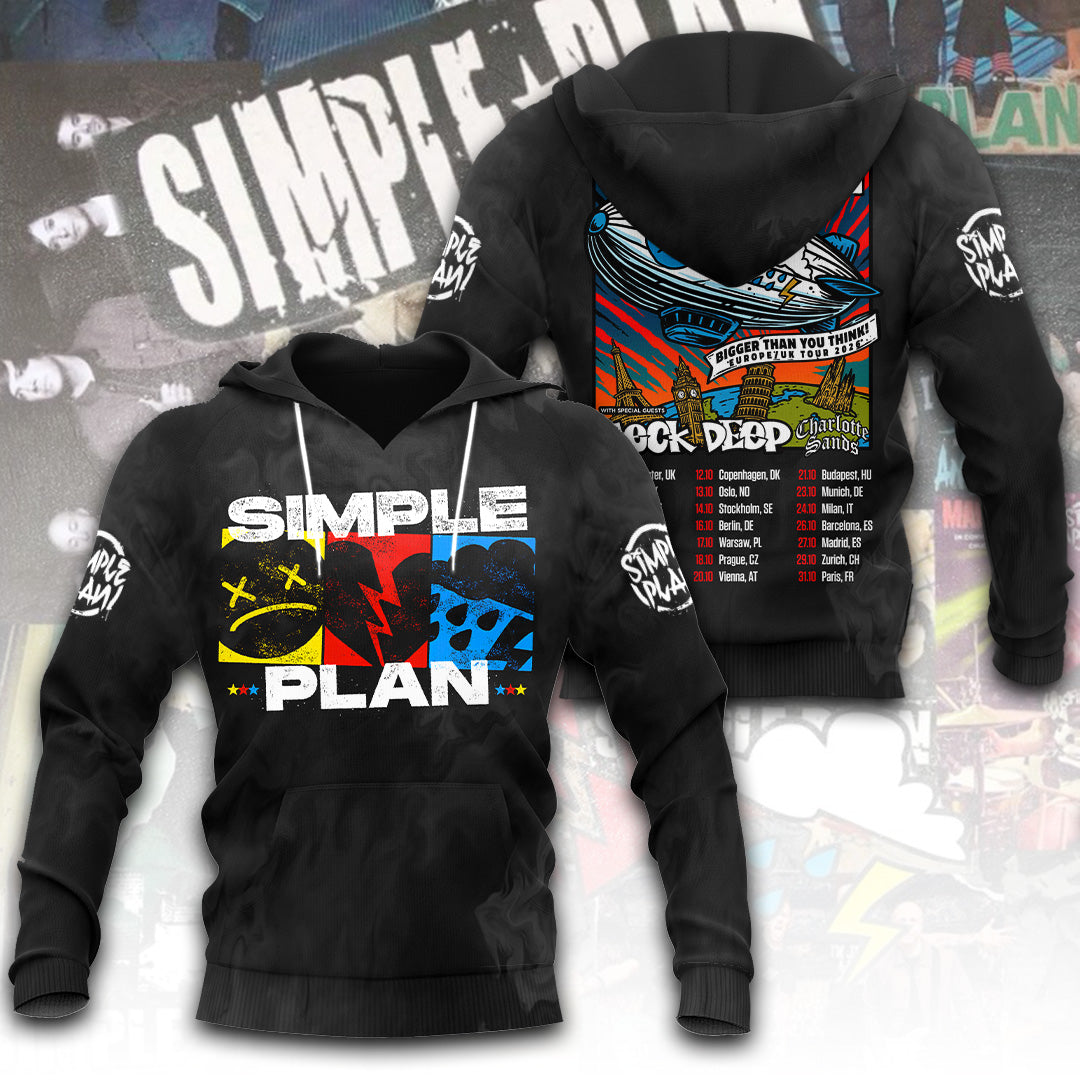 Simple Plan Tour 2026 3D Apparel – TANTN22557
