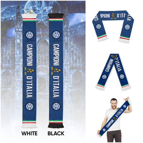 Inter Milan Campioni D'Italia 25/26 Ruffneck Soccer Scarf – TANTN22653