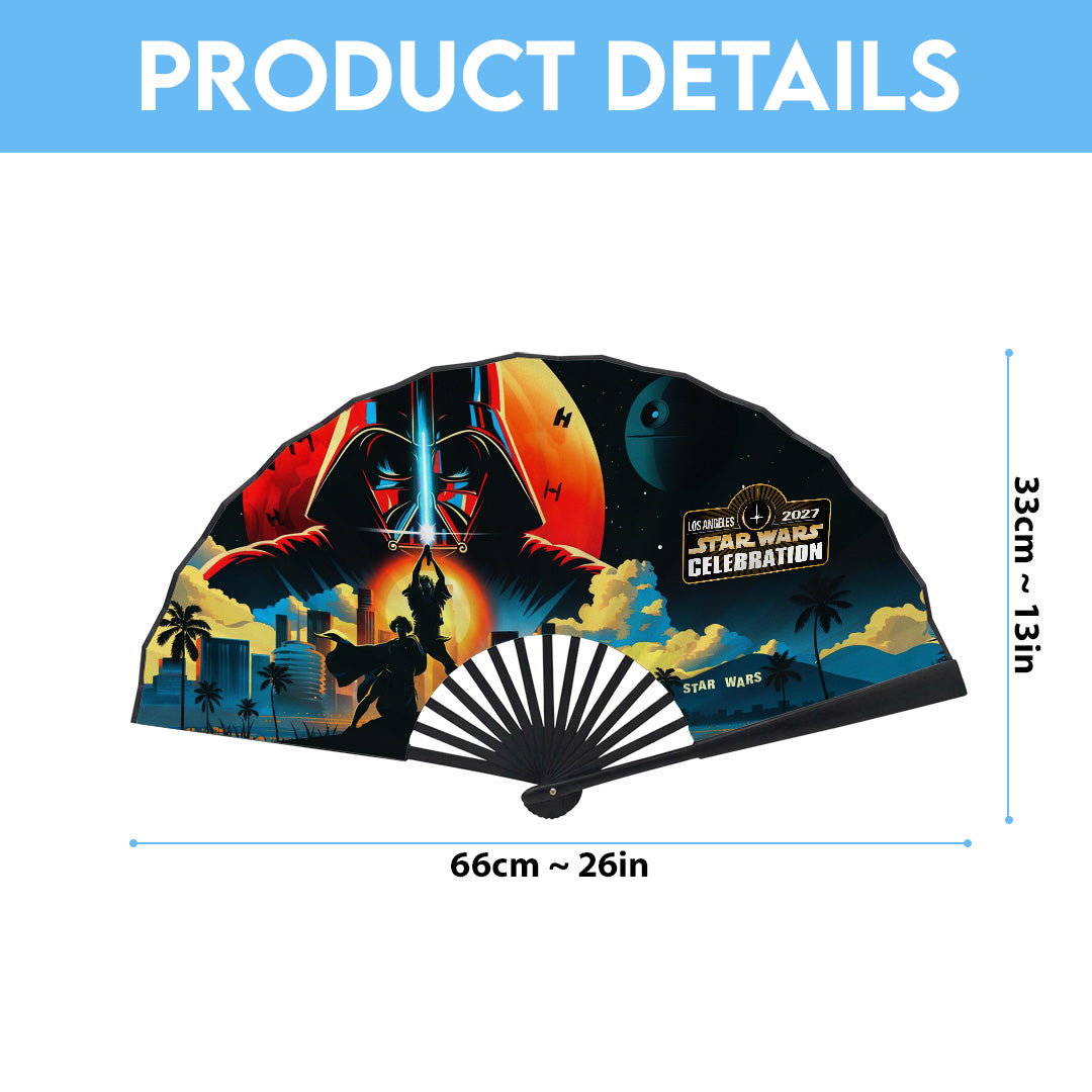 Star Wars 50th Anniversary 2027 3D Folding Fan – TANTN22680