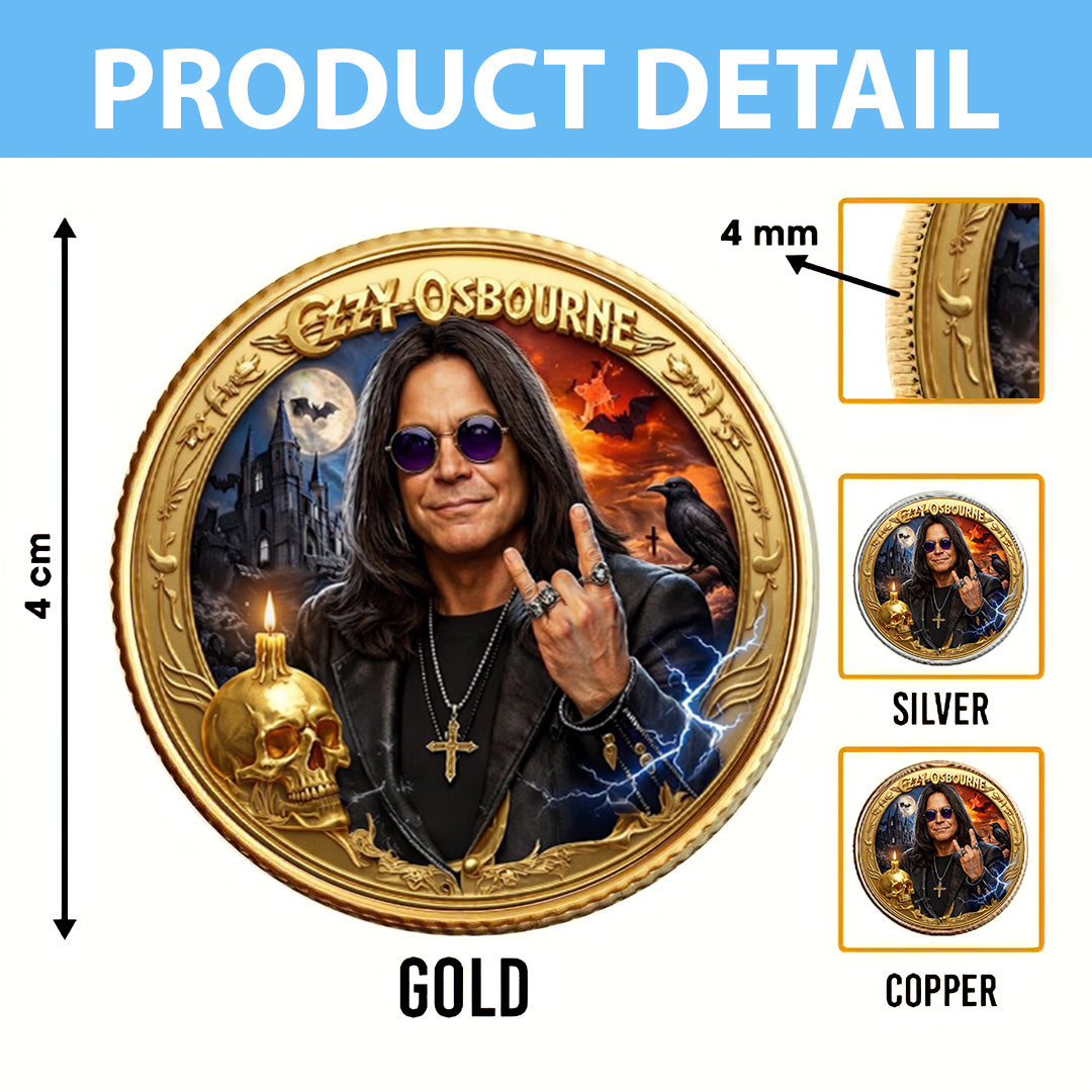 Ozzy Osbourne Commemorative Coin – TANTN22685