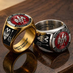 KISS 3D Engraved Ring – TANTN22812