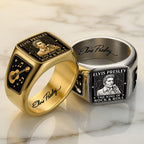 Elvis Presley 3D Engraved Ring – TANTN22814