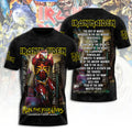 Iron Maiden Tour 2026 3D Apparel – TANTN22826
