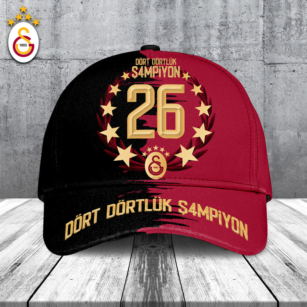 Galatasaray S.K. Turkish Champions 25/26 Classic Cap – TANTN22847