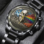 Pink Floyd 60th Anniversary Black Stainless Steel Watch – TANTN22860