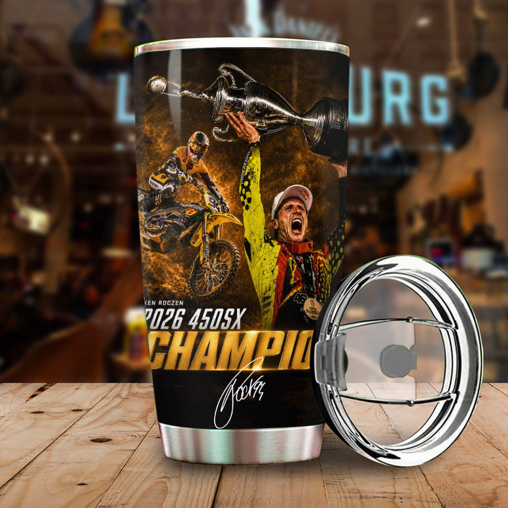 Ken Roczen 450SX Champion 2026 Tumbler Cup – TANTN22874