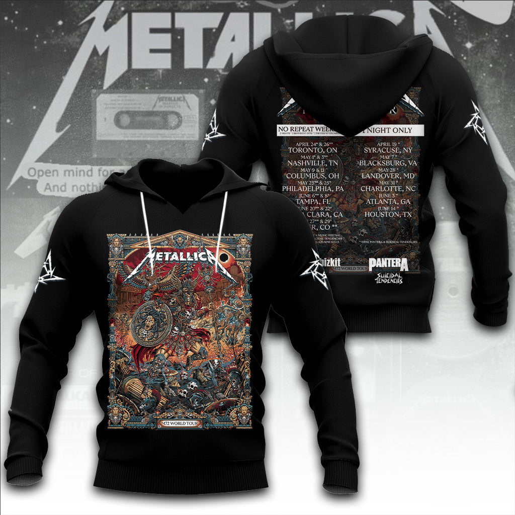 Metallica Tour 2026 3D Apparel – TANTN22878