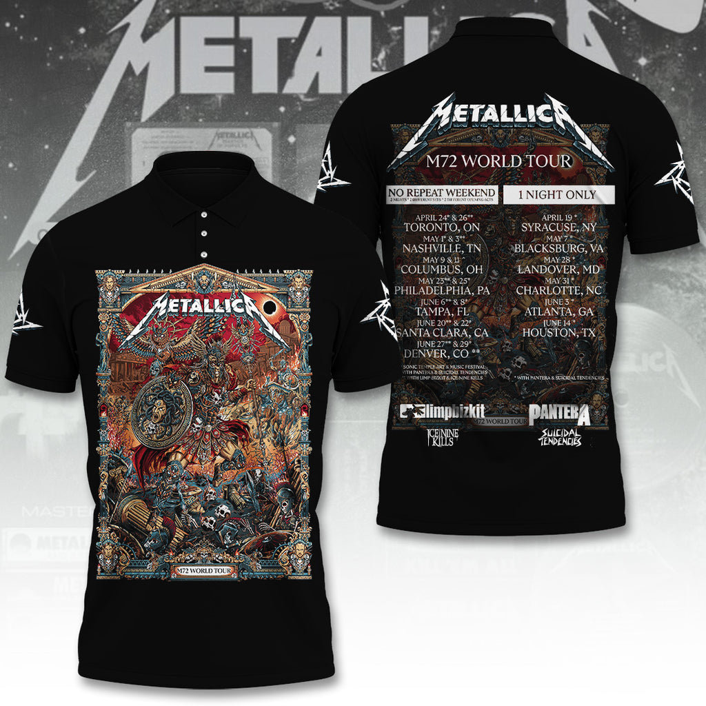 Metallica Tour 2026 3D Apparel – TANTN22878