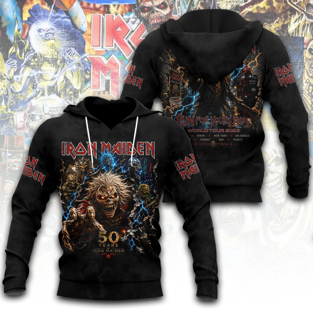 Iron Maiden 50th Anniversary 3D Apparel – TANTN22910